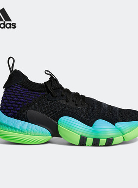 Adidas/阿迪达斯正品特雷杨2代新款男童低帮运动篮球鞋H06486