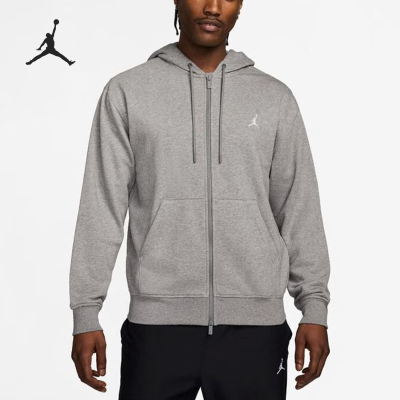 耐克男士针织休闲透气针织外套