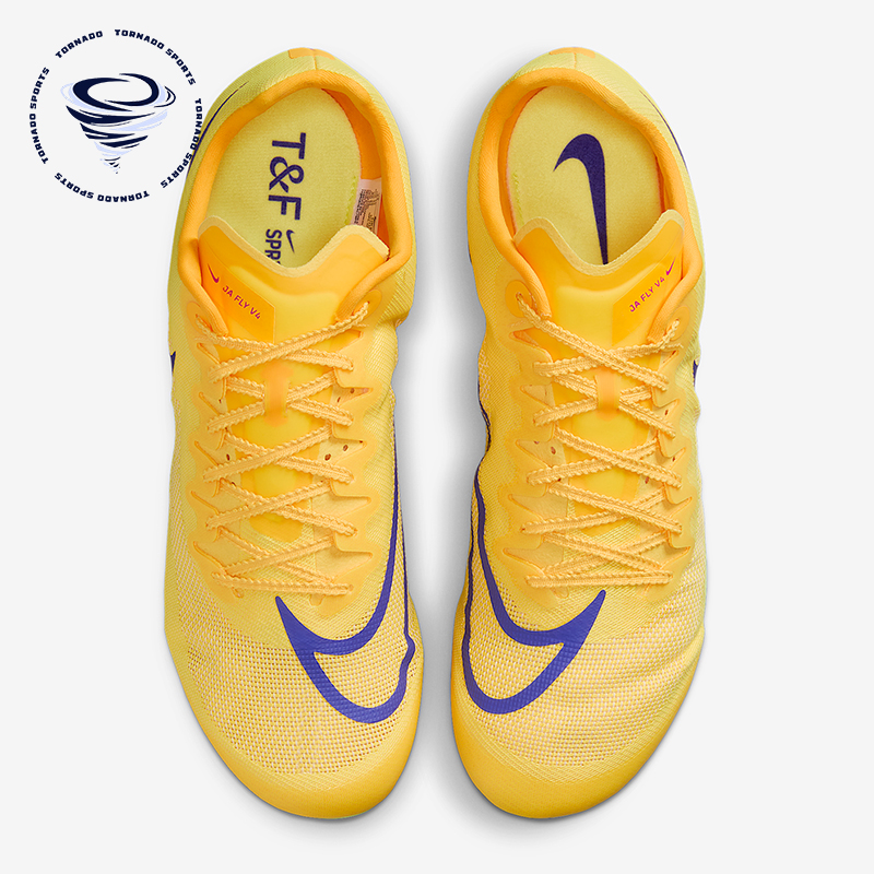 Nike/耐克正品Zoom JA Fly 4男士运动田径钉鞋跑步鞋DR2741-800