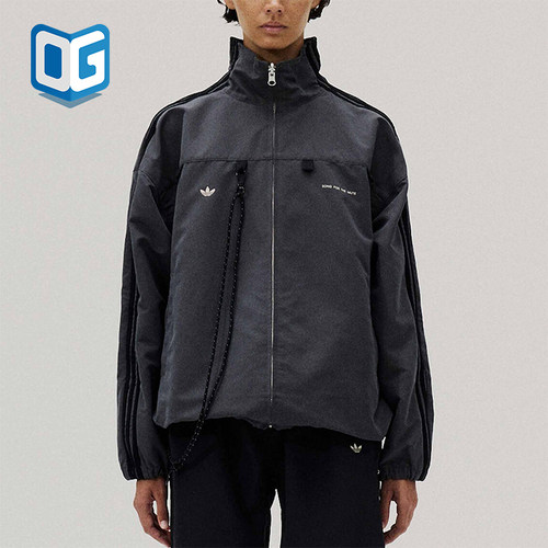Adidas/阿迪达斯正品三叶草男女梭织经典休闲运动夹克外套KS1340