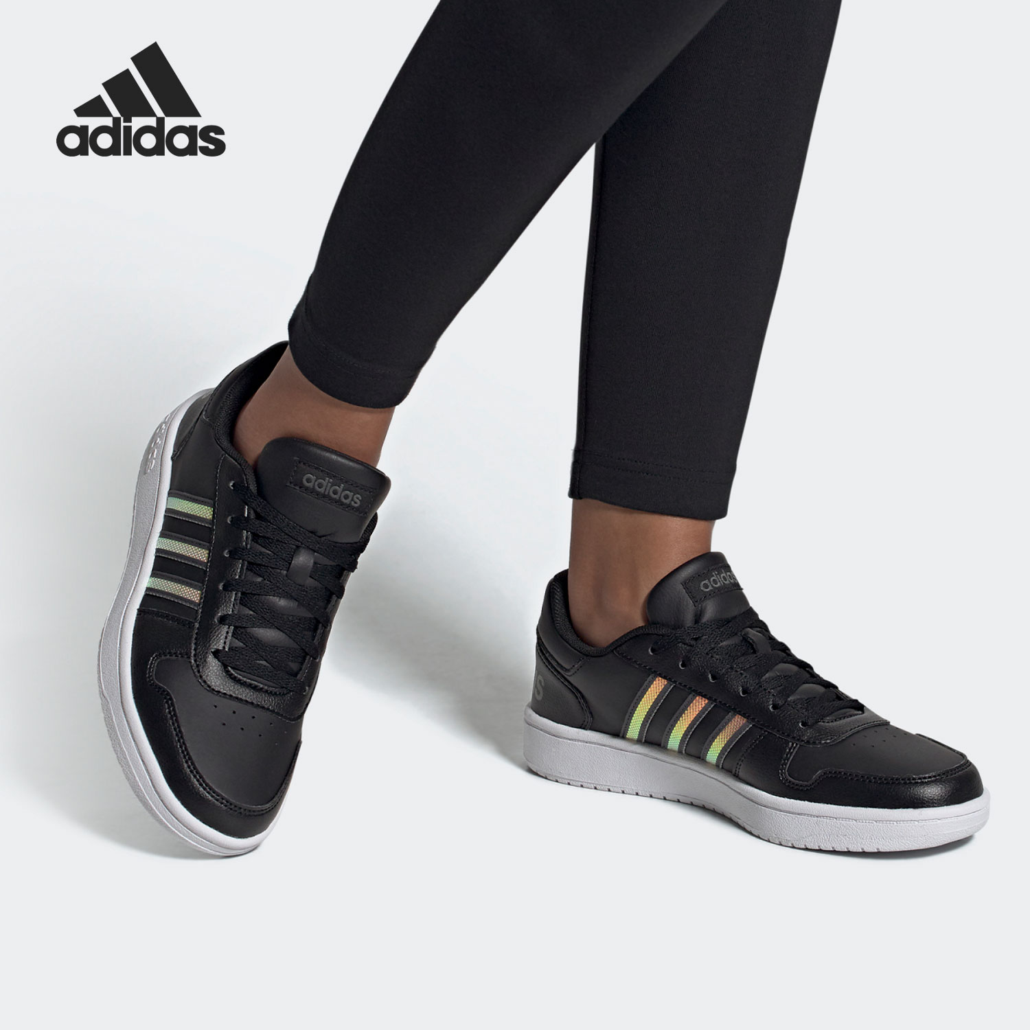 Adidas/阿迪达斯正品2022女子NEO HOOPS 2.0休闲运动鞋FW3536