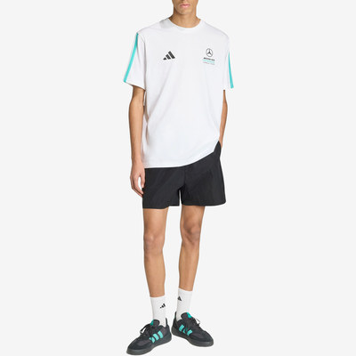 Adidas阿迪达斯正品MERCEDES-AMG男中腰侧袋梭织宽松短裤KE5960