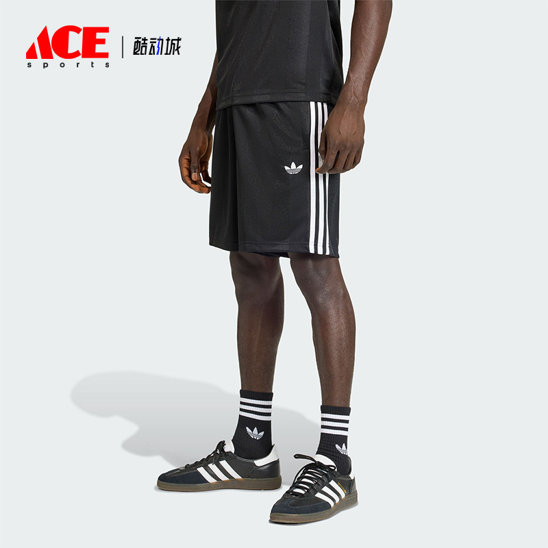 Adidas/阿迪达斯正品三叶草男士经典休闲运动轻质透气短裤KE3594 - 实物图