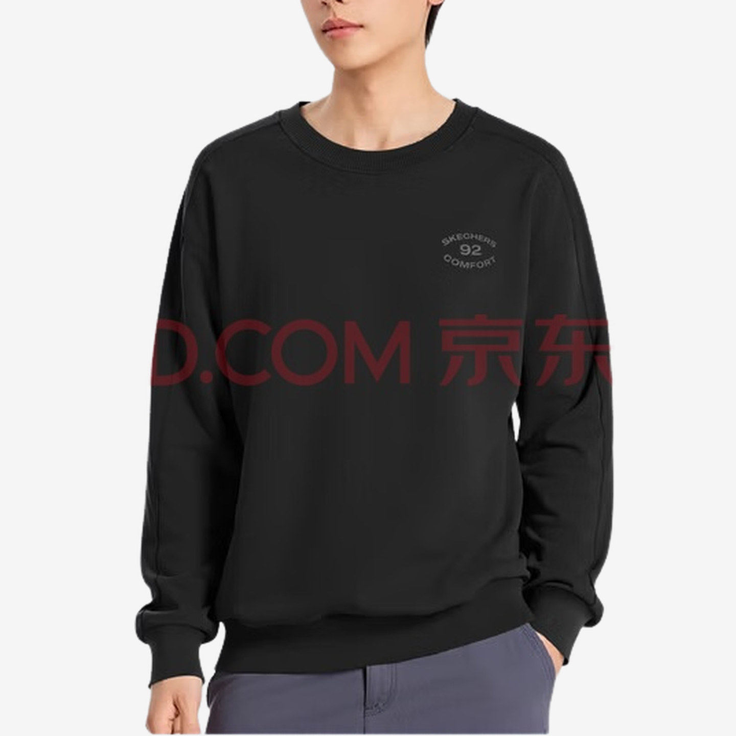 Skechers斯凯奇正品运动联盟系列男女轻便舒适卫衣L325U025-0018