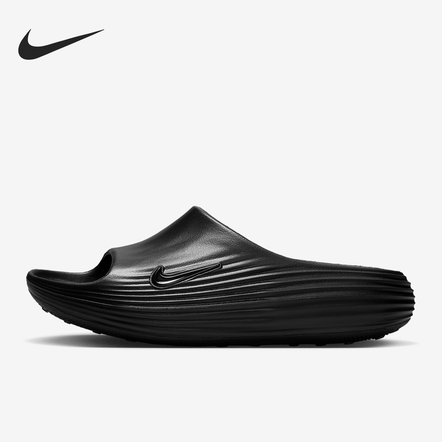 Nike/耐克官方正品ReactX Rejuven8女士运动厚底拖鞋HV4484-001