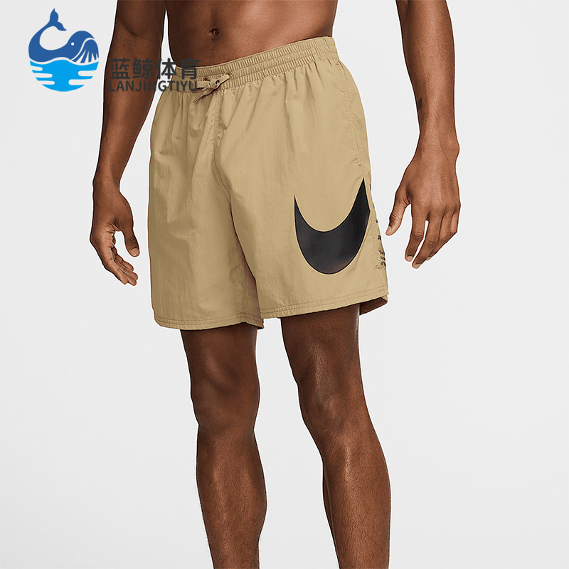 Nike/耐克正品Swim Breaker男士大勾梭织经典沙滩短裤HV7077-297