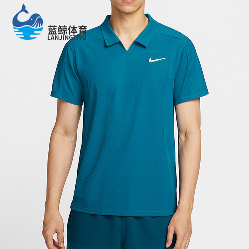 Nike/耐克正品NikeCourtSlamDri-FITADV网球经典POLO衫HM6753-301