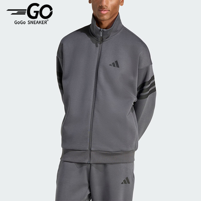 Adidas/阿迪达斯正品M FI 3S TT男士轻盈立领运动休闲夹克KD5235
