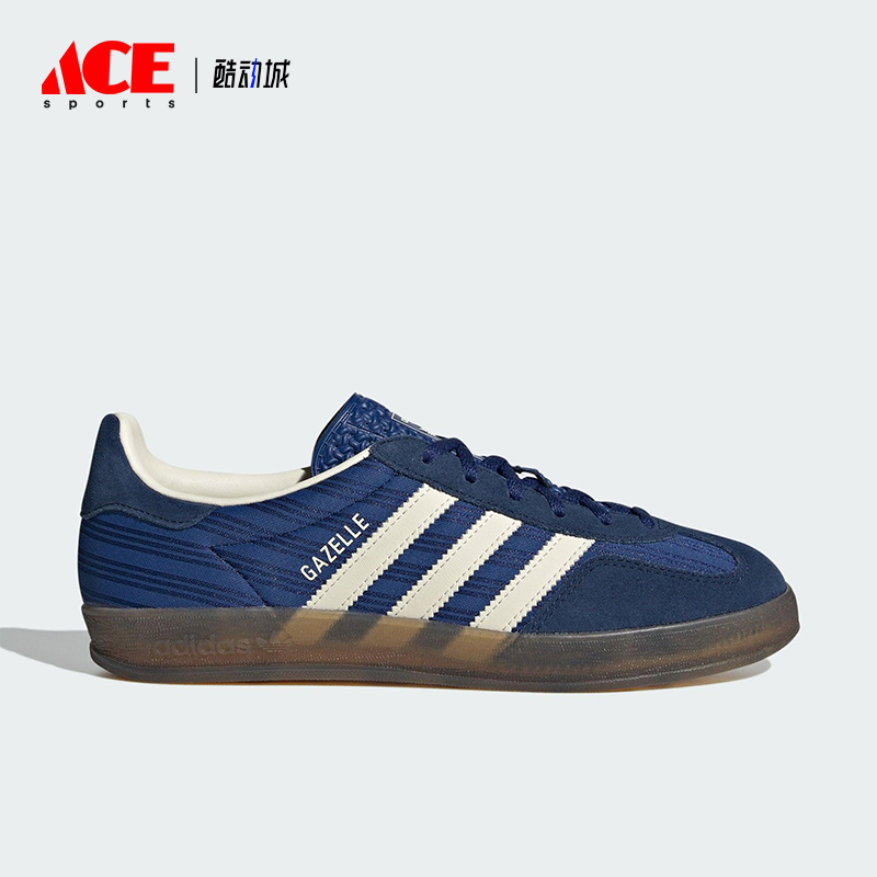 Adidas/阿迪达斯正品三叶草女士轻便低帮系带运动休闲板鞋JS1410