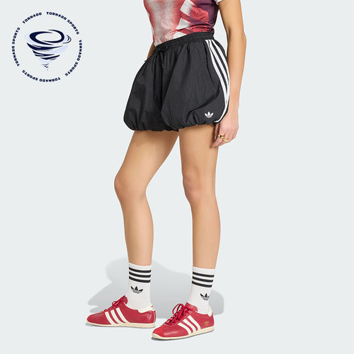 Adidas/阿迪达斯正品三叶草女士透气休闲运动梭织时尚短裤KY5067