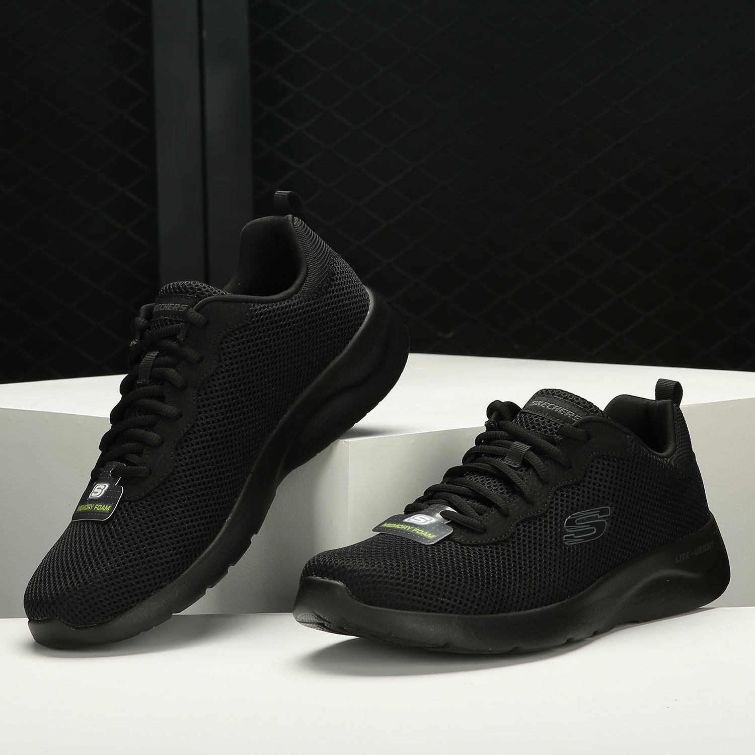 Skechers/斯凯奇正品新款网布健步鞋男子低帮耐磨运动休闲鞋