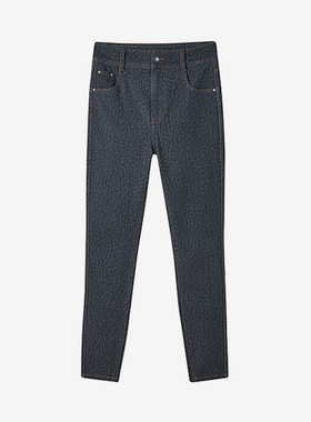 Skechers/斯凯奇正品新款女子时尚简约修身梭织休闲长裤