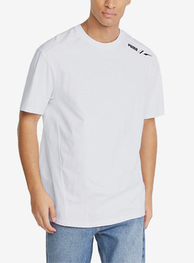 Puma/彪马正品当季新款男子休闲透气时尚短袖T恤849536-02
