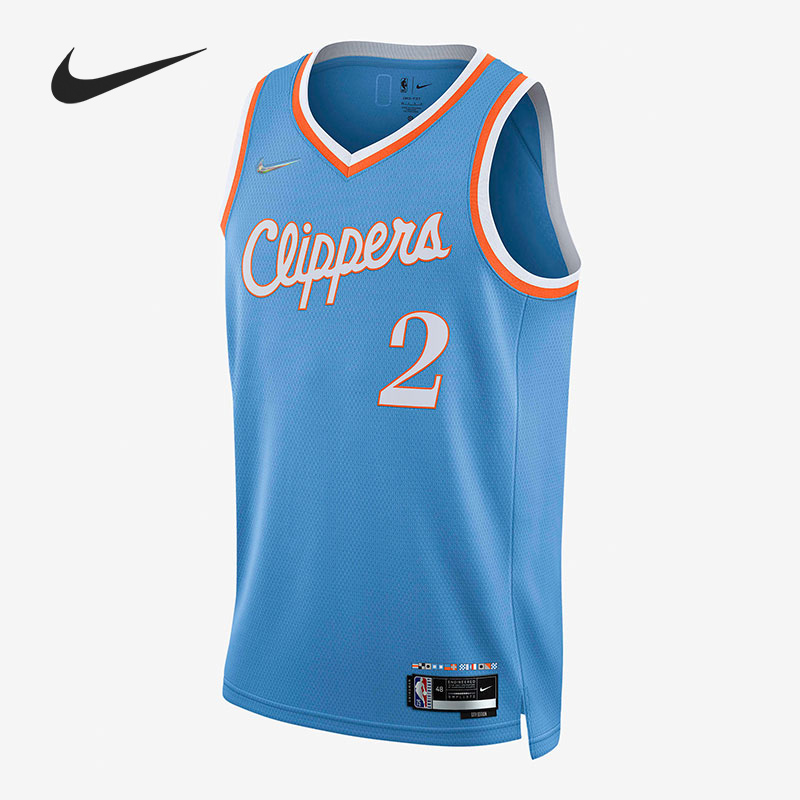 Nike/耐克正品洛杉矶快船队DRI-FIT NBA男子球衣 DB4031-462