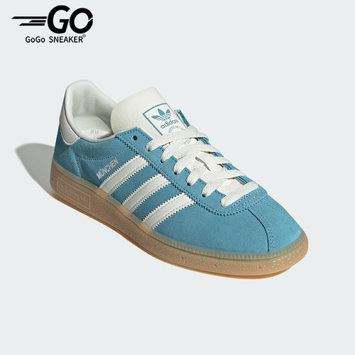 Adidas/阿迪达斯正品三叶草女士运动经典复古简约系带板鞋JS3991