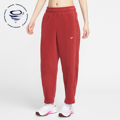 Nike/耐克正品2025冬季款女士日常中腰锥形刺绣长裤HV3708-613