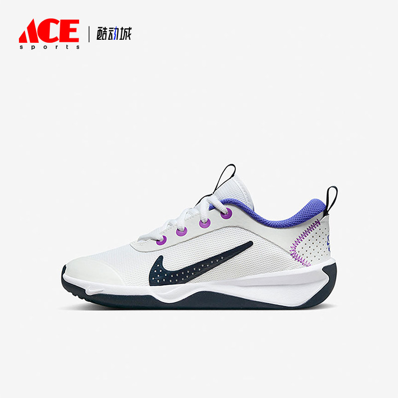 Nike/耐克正品秋季款GS女子大童系带低帮耐磨跑步鞋DM9027-104