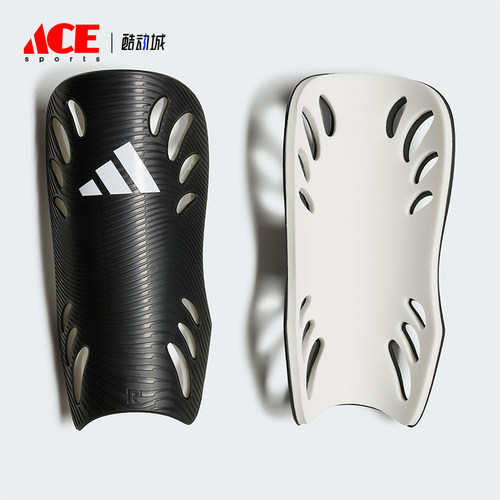 Adidas/阿迪达斯正品新款男士耐磨足球运动便携护腿板KF4904