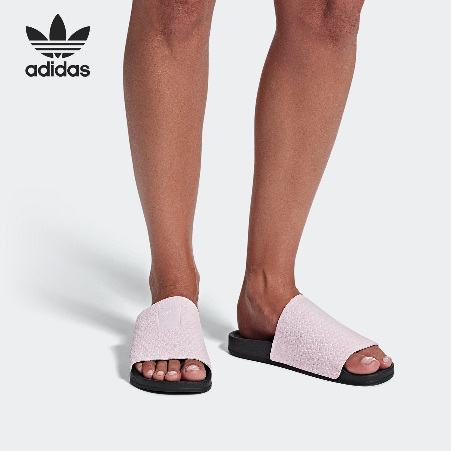Adidas/阿迪达斯正品夏季三叶草ADILETTE女子运动拖鞋DA9016,运动鞋new,运动拖鞋,淘宝优惠券,粉丝福利购,淘宝优惠卷