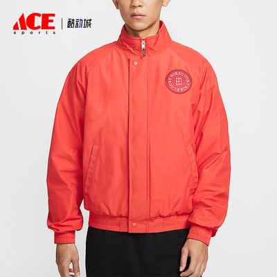 Nike/耐克正品Court Heritage男士运动加绒网球夹克HQ1745-673