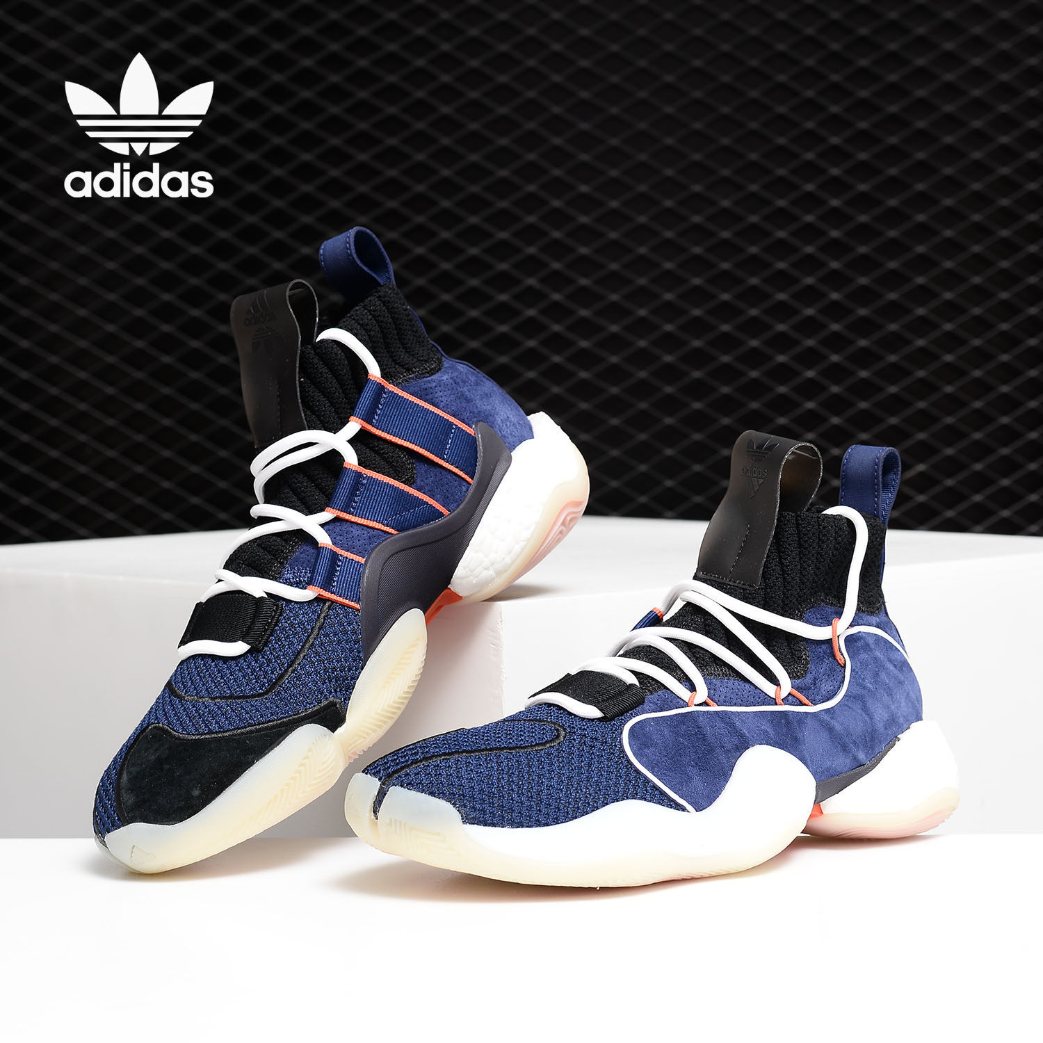 Adidas/阿迪达斯正品CRAZY BYW X 男女经典天足篮球运动鞋 DB2741