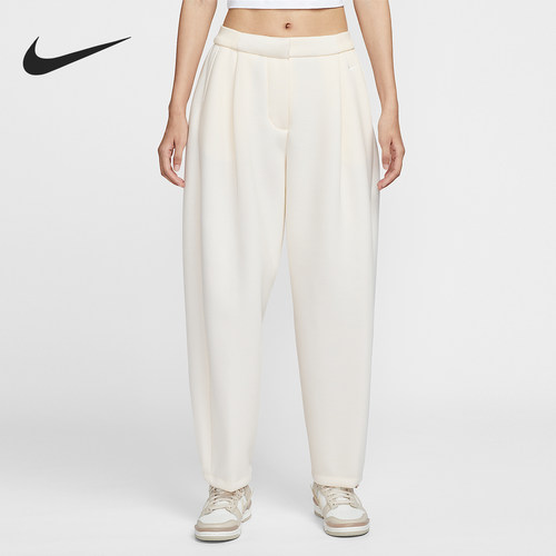 Nike/耐克官方正品NSW MOD FLC PANT女士宽松运动长裤HV1965-110 - 封面