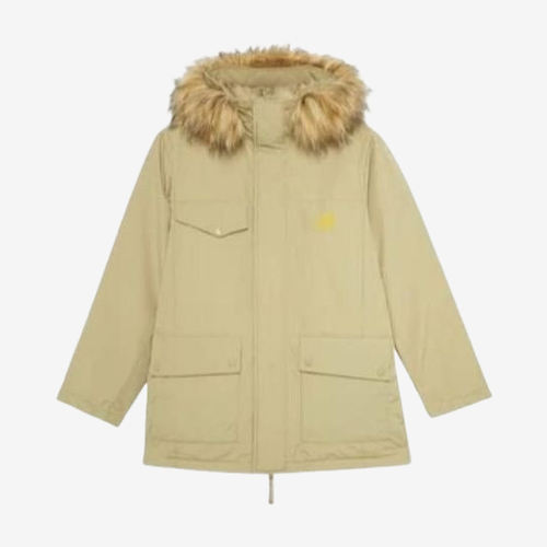 New Balance新百伦正品派克男隐藏式拉链连帽羽绒服AMJ23371-KH