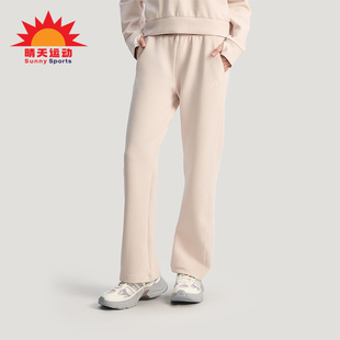 女士日常直筒针织运动长裤 Adidas 款 2025冬季 KH2689 阿迪达斯正品