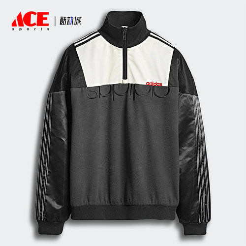 Adidas/阿迪达斯正品alexander wang男士经典复古夹克外套DT9502