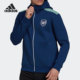 GR4210 阿森纳男子足球运动连帽夹克外套 Adidas 阿迪达斯正品