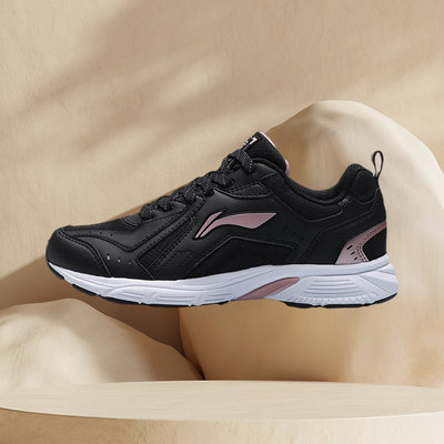 李宁运动鞋女款夏季新款减震防滑女子休闲潮流跑鞋ARHP148