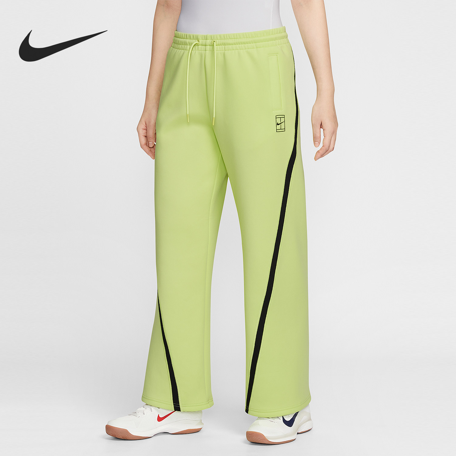 Nike/耐克正品Advantage女士休闲中腰网球运动直筒长裤IB0783-736,运动服/休闲服装,运动长裤,淘宝优惠券,粉丝福利购,淘宝优惠卷
