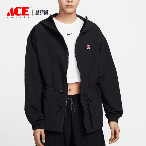 Nike/耐克正品TREND WVN JKT女士简约连帽夹克外套HV8727-010