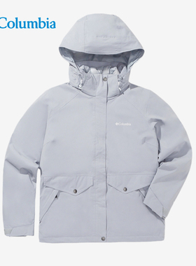 Columbia/哥伦比亚正品女户外羽绒内胆三合一冲锋衣WR1216|WE6347