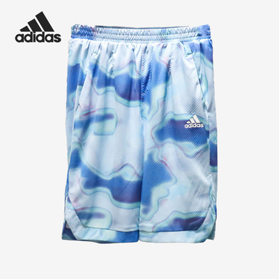 Adidas/阿迪达斯正品夏季新款小童运动宽松透气短裤HE0034