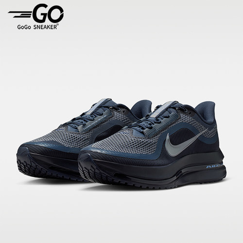 Nike/耐克正品PegasusPremium新款男黑蓝色经典跑步鞋HQ2592-405