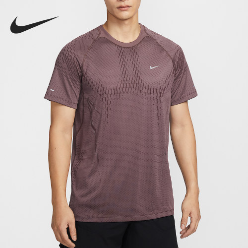 Nike/耐克正品Dri-FIT男士柔软跑步经典训练短袖T恤IF2089-503
