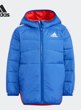 Adidas/阿迪达斯正品LK 3S LT DOWN小童运动连帽羽绒服HM9692