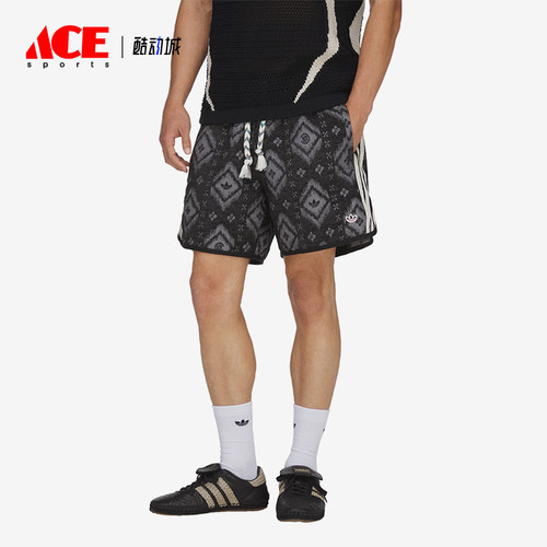 Adidas/阿迪达斯正品男女同款柔软透气日常运动短裤KE7073