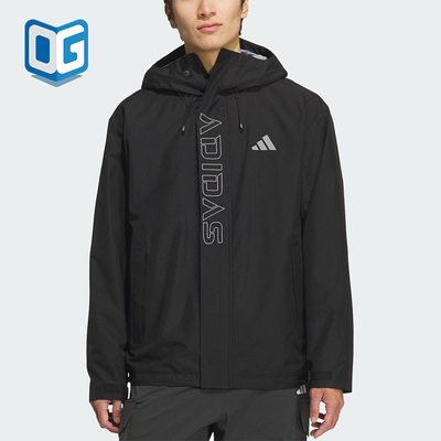 Adidas/阿迪达斯正品V WV JKT男女休闲连帽宽松运动外套KF5214