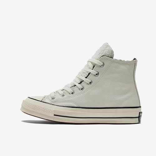 Converse/匡威正品男女同款仿羊羔绒拼接耐磨高帮休闲板鞋172365C