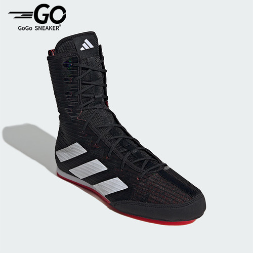 Adidas/阿迪达斯正品Box Hog 4男女经典高帮拳击耐磨运动鞋IH2730