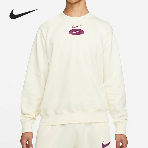 Nike/耐克官方正品2022春季新款男子圆领加绒运动卫衣 DM5461-113