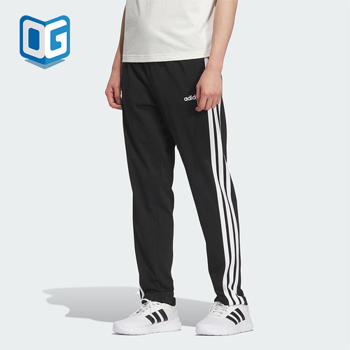Adidas/阿迪达斯正品春夏新款男女三条纹经典直筒运动裤KA8348