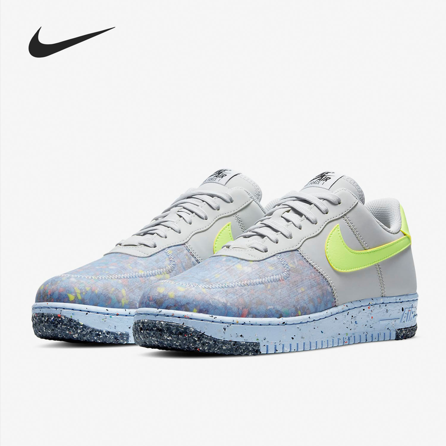 Nike/耐克官方正品AIR FORCE 1 CRATER 空军一号男子运动鞋CZ1524