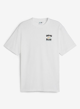 Puma/彪马正品夏季新款男士简约透气运动休闲短袖626097-52