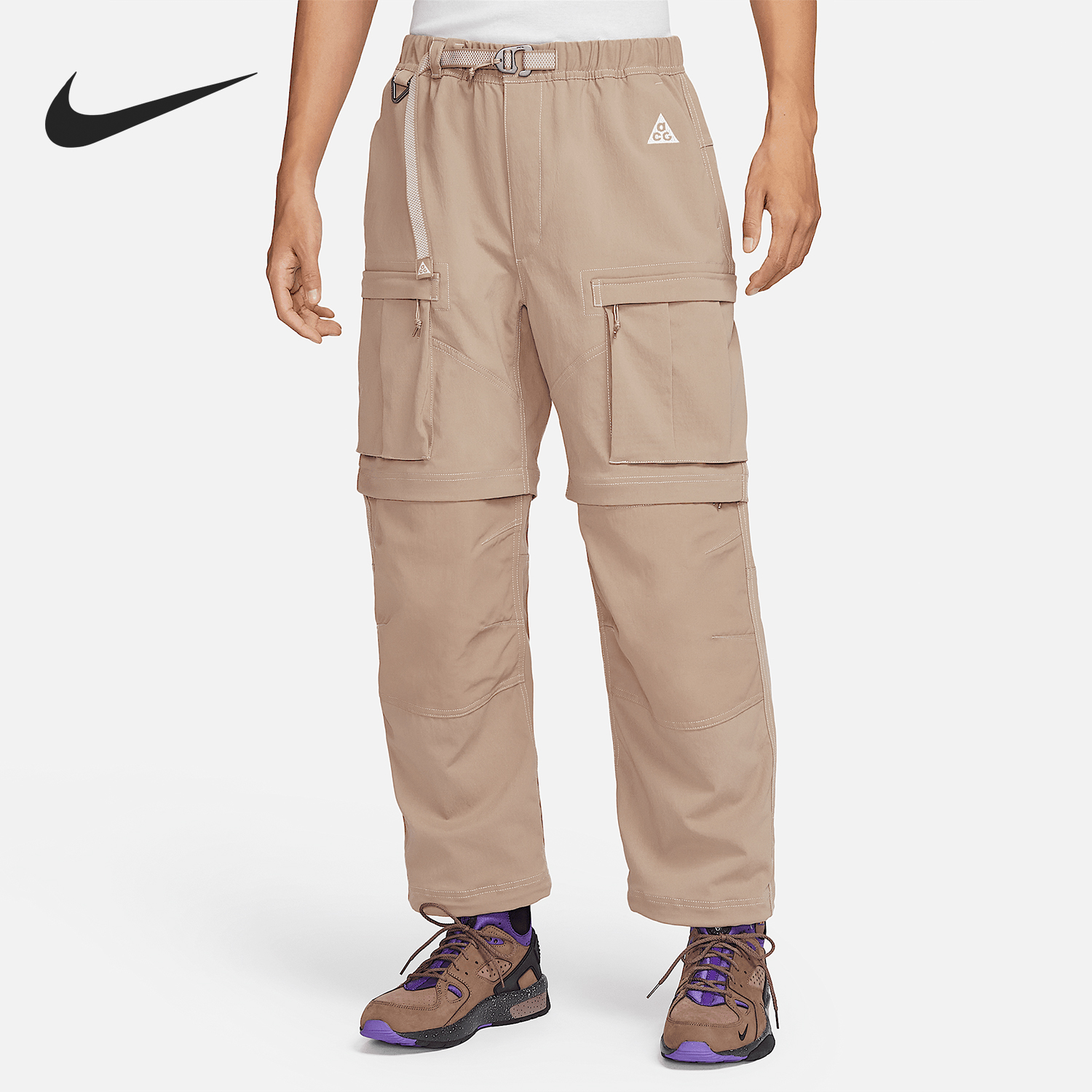 Nike/耐克官方正品新款男士梭织拒水宽松工装运动长裤FN0429-247