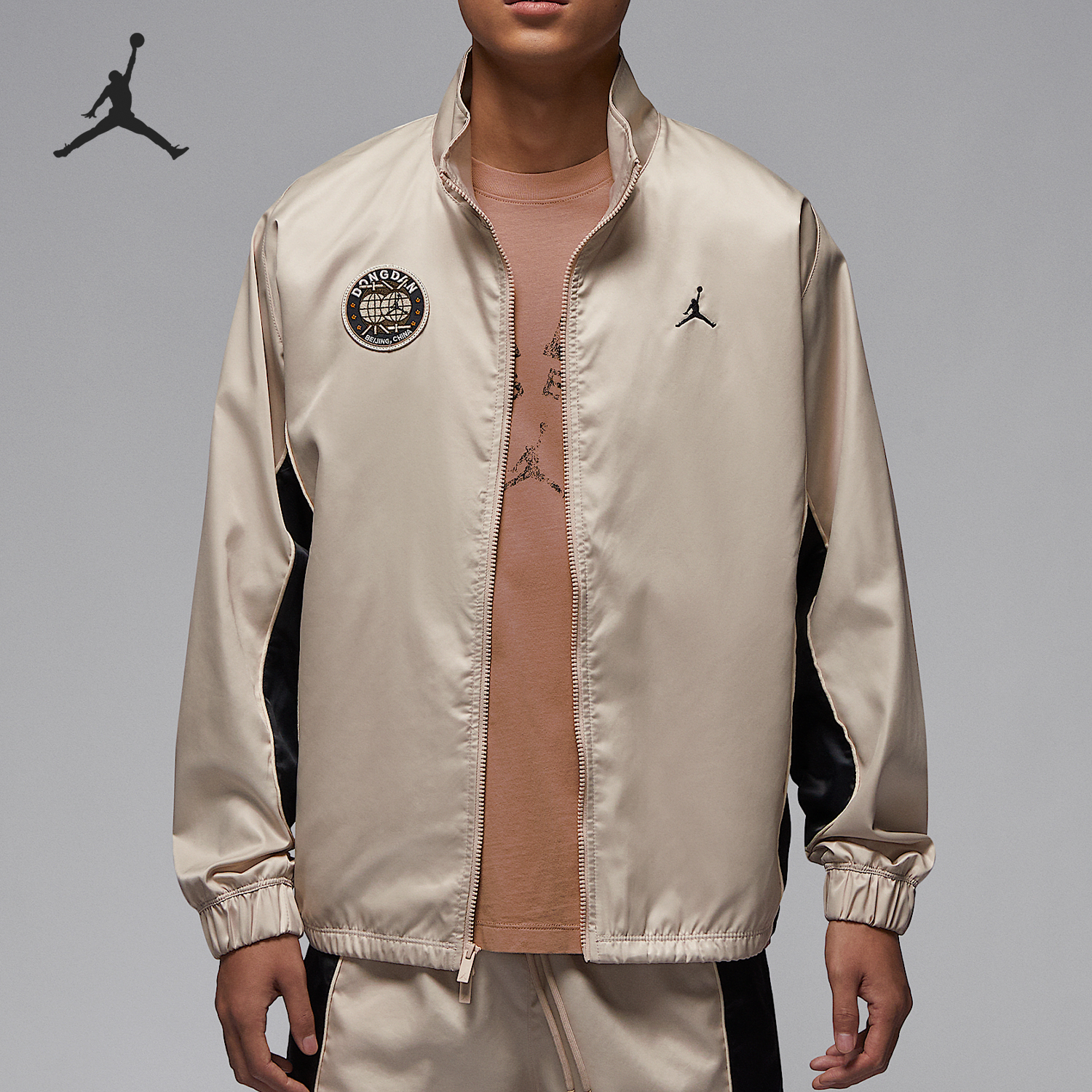 Nike/耐克官方正品JORDAN男士舒适轻盈运动刺绣外套HV1253-140