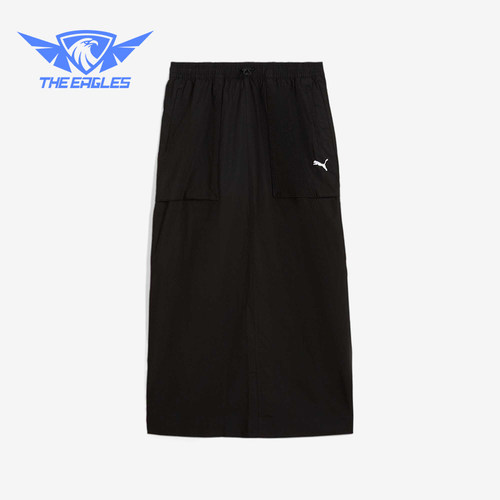 Puma/彪马正品2025新款春季女士休闲户外休闲运动半身裙631947-01
