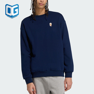 Adidas/阿迪达斯正品M DOG SOCK SWT男士休闲运动宽松卫衣JW8520